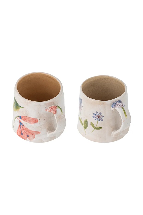 Bloomingville set de căni din gresie 10 x 9 cm 82072746 multicolor AA00