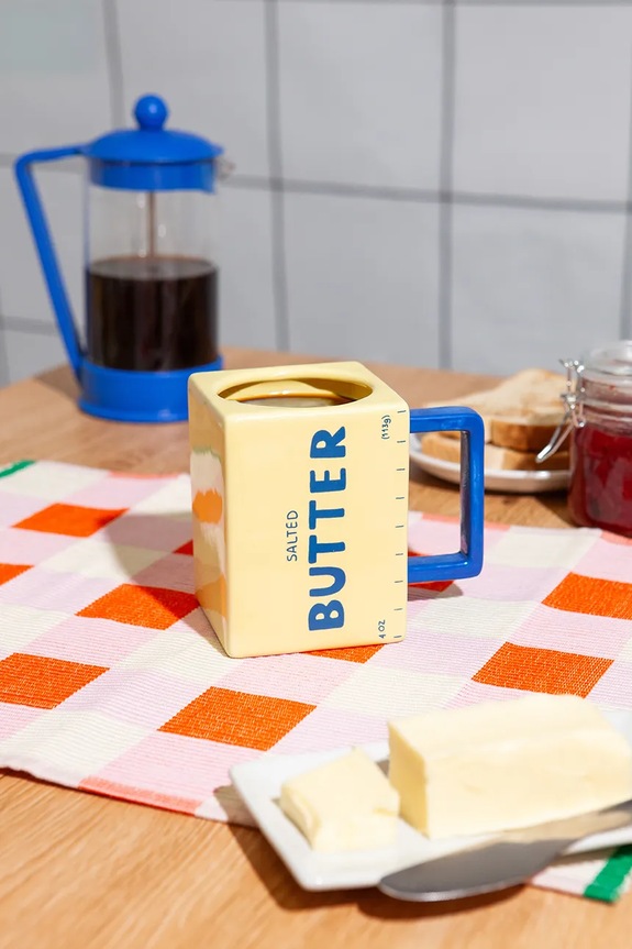 DOIY cană din ceramică 460 ml galben DYMUGBU
