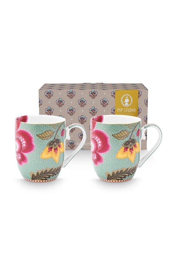 Pip Studio set de căni din porțelan 200 ml 51002597 multicolor AA00