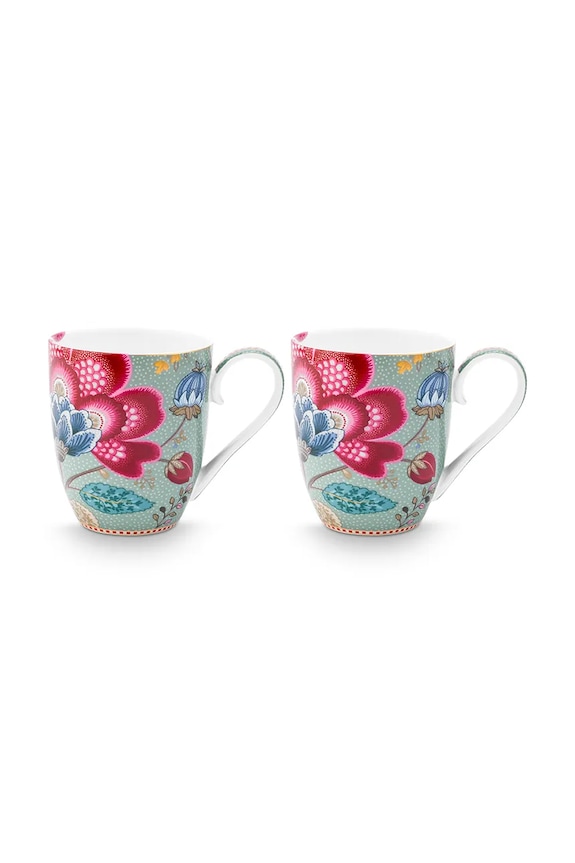 Pip Studio set de căni din porțelan 450 ml multicolor 51002599