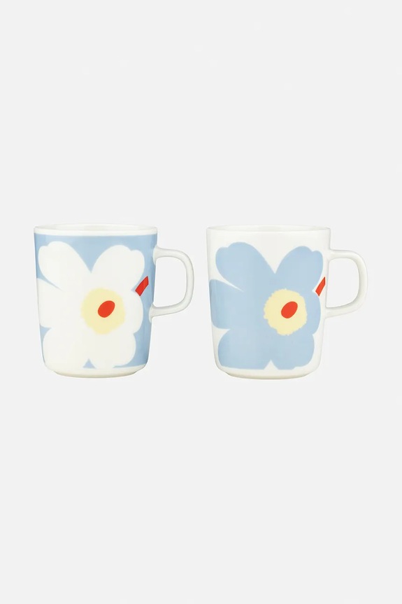 Marimekko sada hrnčekov z kameniny 250 ml viacfarebná 075463.168
