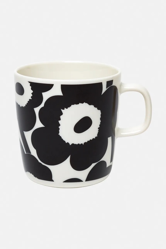 Marimekko hrnček z kameniny 400 ml čierna 070636.190