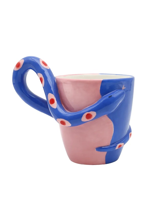 Qué Rico cană din ceramică 12,2 x 9,5 x 10,3 cm multicolor 148.01484