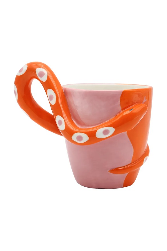 Qué Rico cană din ceramică 12,2 x 9,5 x 10,3 cm multicolor 148.01483