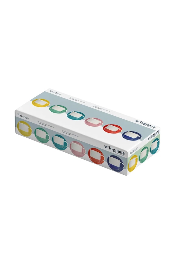 Tognana zestaw filiżanek ze spodkiem ze szkła 210 ml IR68502M328A multicolor AA00