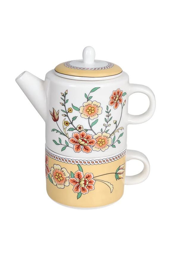 Tognana zestaw do herbaty z porcelany 400 ml żółty NL6859A3110A