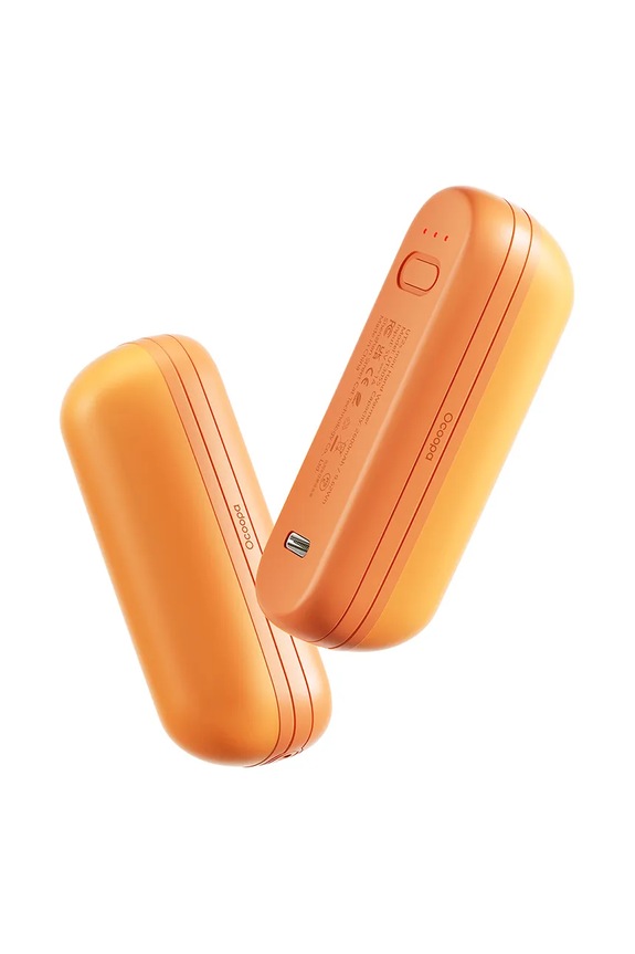 Ηλεκτρικός θερμαντήρας χεριών Ocoopa UT2s Mini πορτοκαλί UT2S.MINI.OG