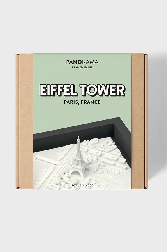 Luckies of London dekoracja Eiffel Tower multicolor LK.PANFRAET1