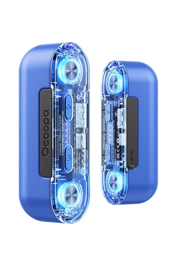 Ocoopa elektroniczny ogrzewacz do rąk UT2s GarmerPro niebieski UT4103.BU