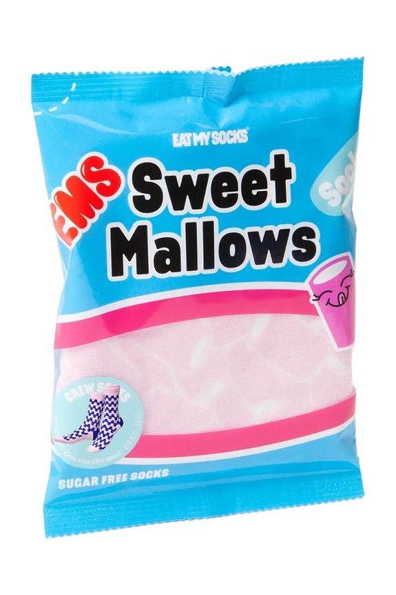Eat My Socks skarpetki Sweet Malllows multicolor EMSNOCSWMA