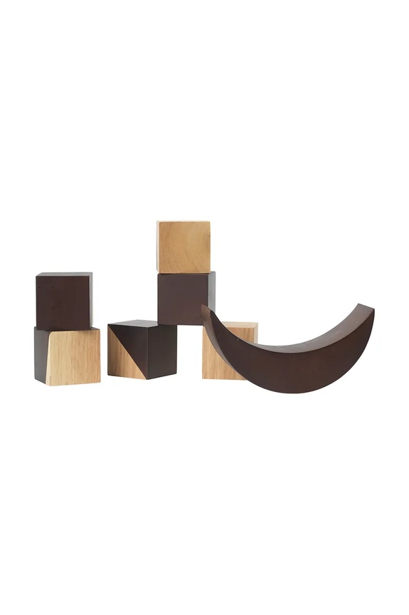 Lifestyle Μπλοκ για παιδιά ferm LIVING 1104271084 καφέ