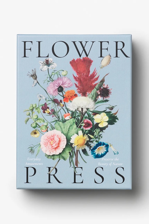 Lifestyle Diy σετ λουλουδιών επίπεδης ξήρανσης Printworks Flower Press PW00704 μπλε