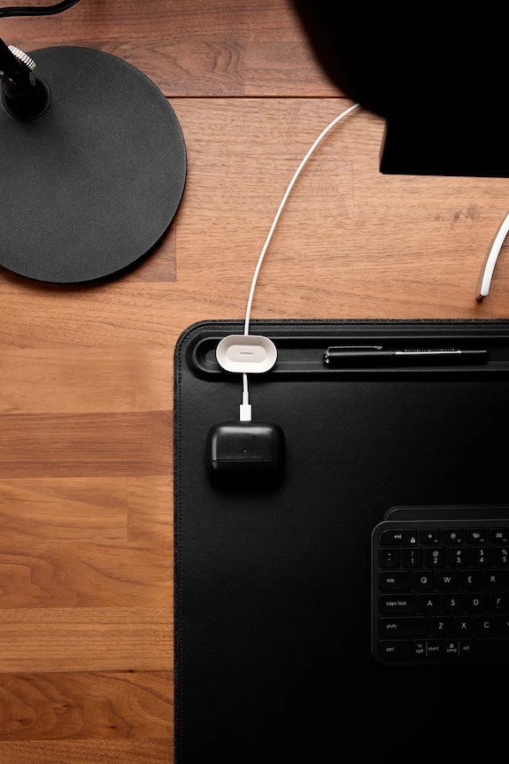 Μαγνητική θήκη καλωδίων Orbitkey Magnetic Cable Holder γκρί ADDO.1.DMCH.SV