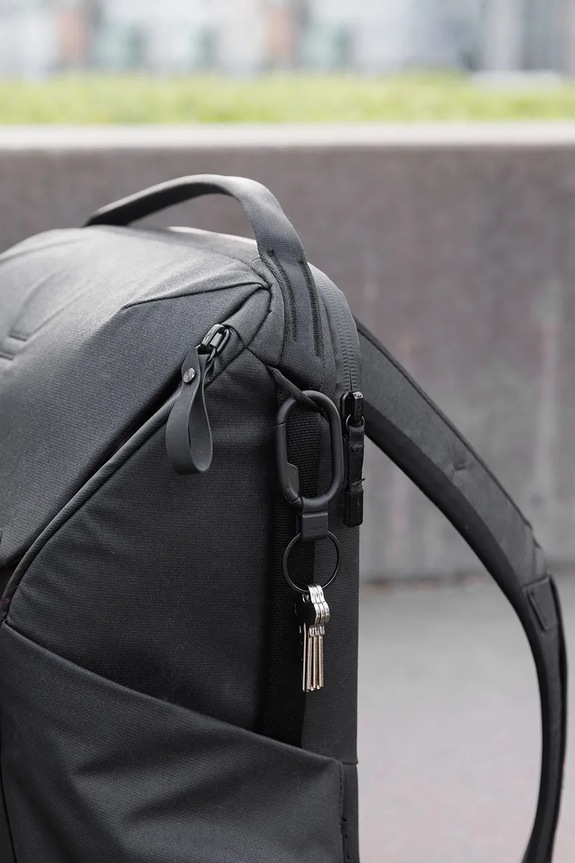 Μπρελόκ Orbitkey Clip Mini 9,5 cm PCM1.BLK.100