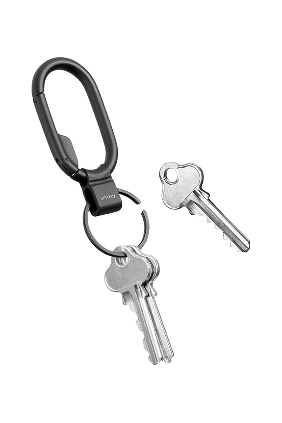 Αξεσουάρ Μπρελόκ Orbitkey Clip Mini 9,5 cm PCM1.BLK.100 μαύρο