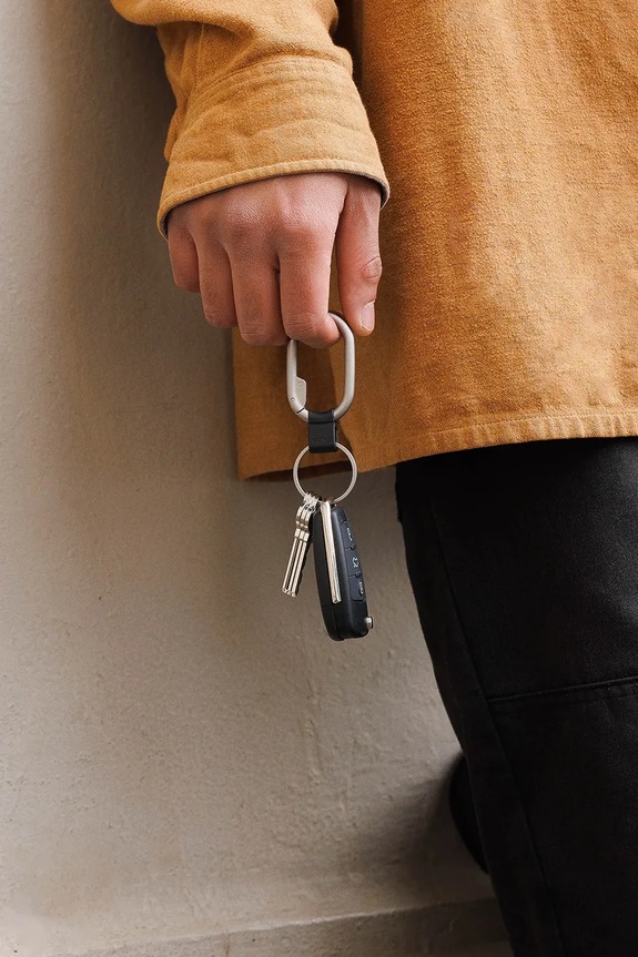 Μπρελόκ Orbitkey Clip Mini 9,5 cm PCM1.SLV.100