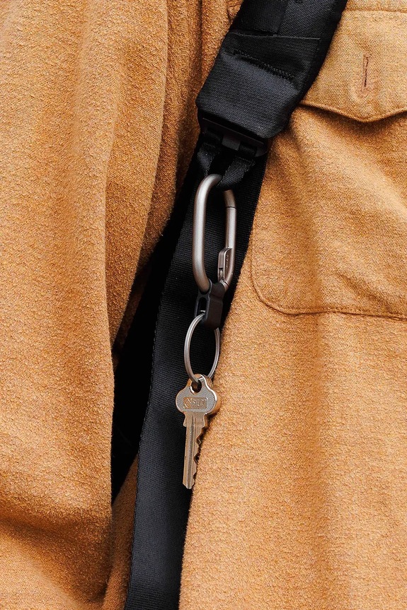 Μπρελόκ Orbitkey Clip Mini 9,5 cm PCM1.SLV.100