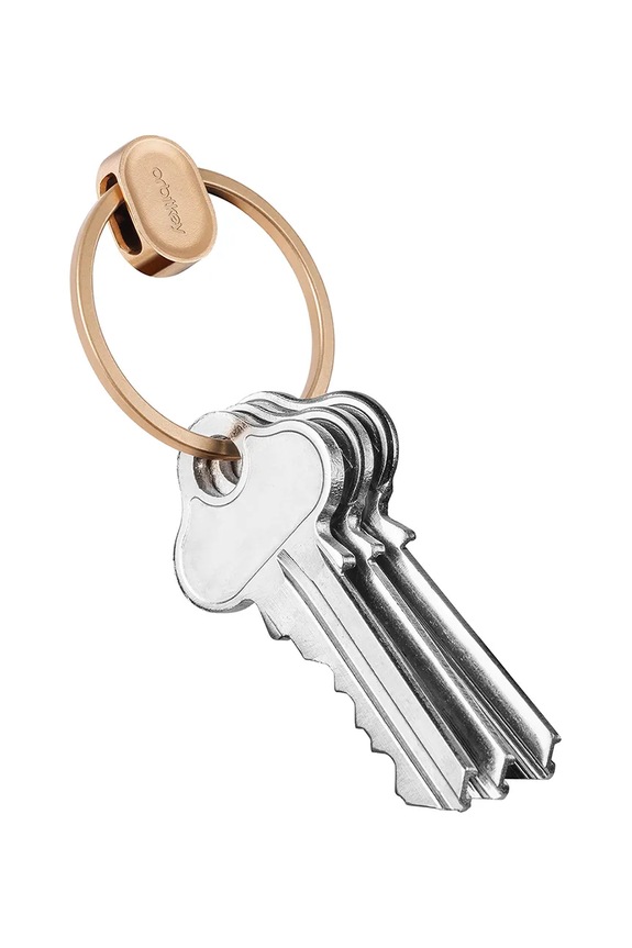 Μπρελόκ Orbitkey Ring v2 3,25 cm PRN2.RGD.102 πορτοκαλί AA00