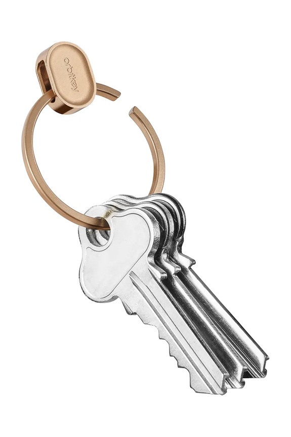 Lifestyle Μπρελόκ Orbitkey Ring v2 3,25 cm PRN2.RGD.102 πορτοκαλί