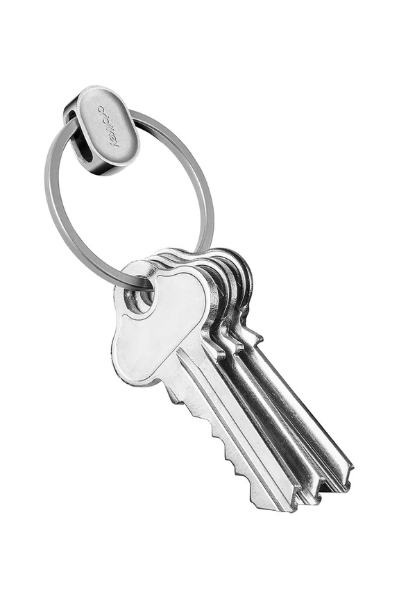 Μπρελόκ Orbitkey Ring v2 PRN2.SLV.102 γκρί AA00