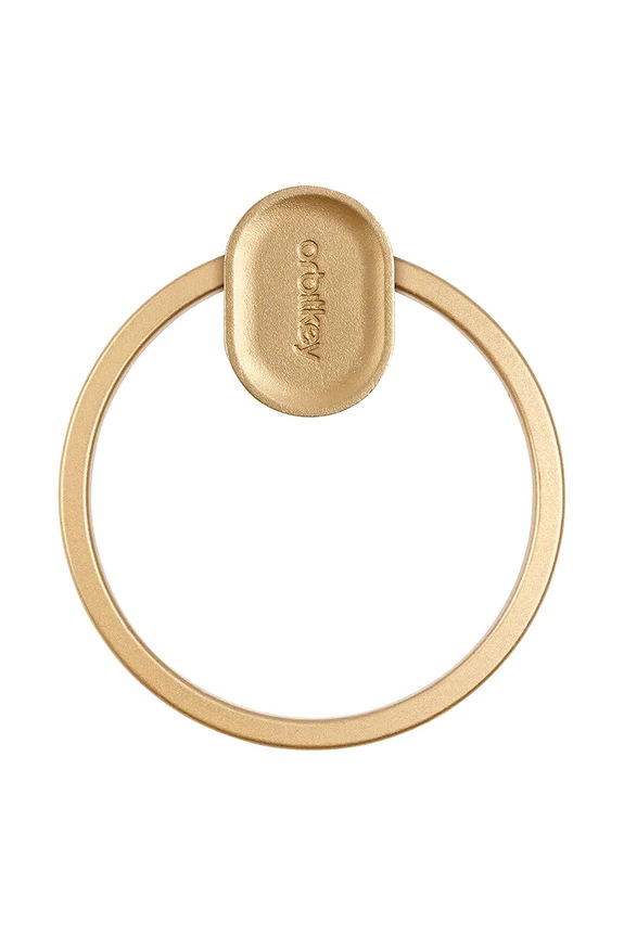 Μπρελόκ Orbitkey Ring v2 3,25 cm κίτρινο PRN2.YGD.102