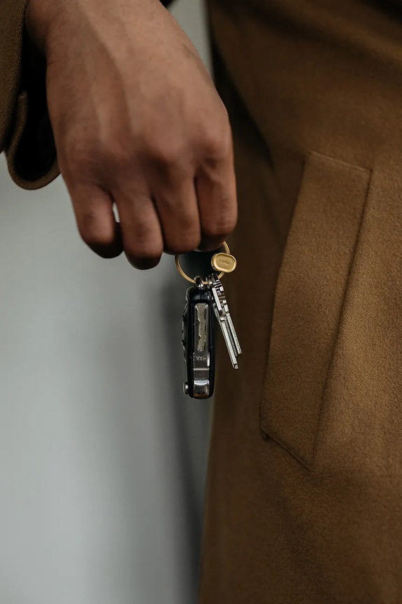 Μπρελόκ Orbitkey Ring v2 3,25 cm PRN2.YGD.102