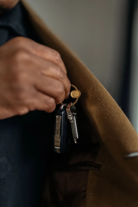Μπρελόκ Orbitkey Ring v2 3,25 cm PRN2.YGD.102