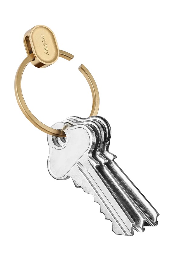 Lifestyle Μπρελόκ Orbitkey Ring v2 3,25 cm PRN2.YGD.102 κίτρινο