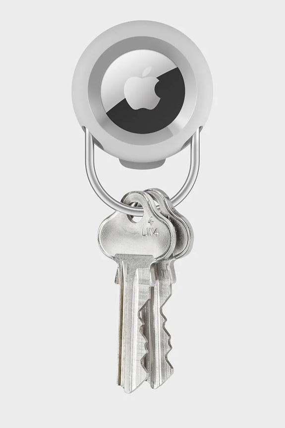 Accesorii Orbitkey breloc Slim Case for AirTag 5 x 3,5 cm TACA.GGR.104 gri