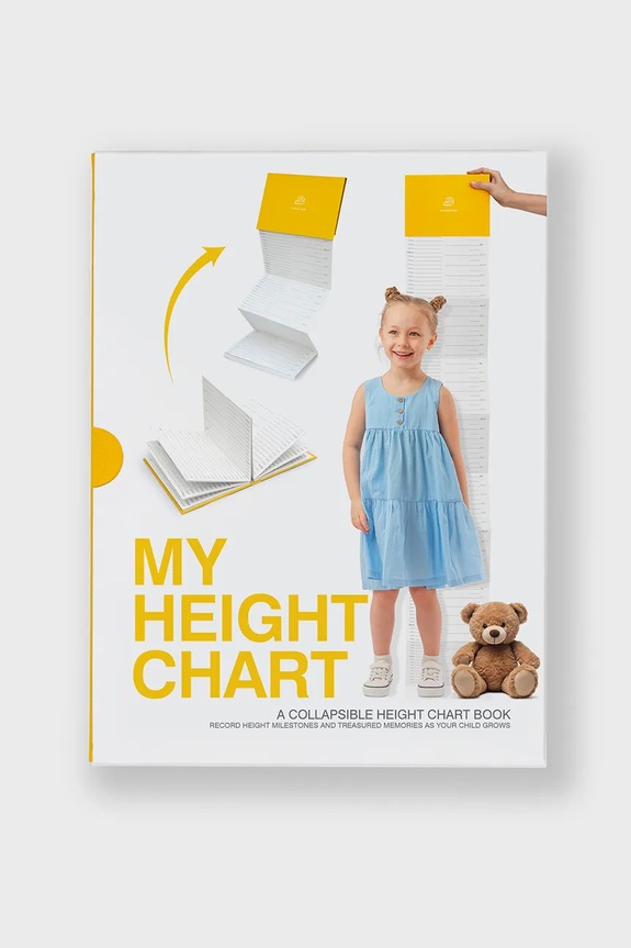 Výškový meter pre deti Luckies of London My Height Chart viacfarebná SK.MYHEIGHT1