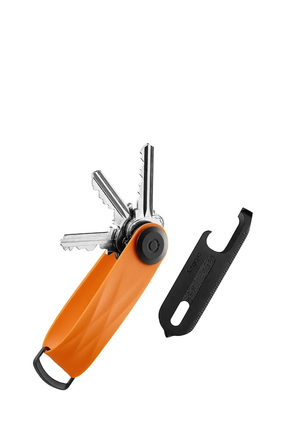 Darčeková sada: organizér na kľúče a multifunkčný nástroj Orbitkey Active oranžová GAT2.TNG.201