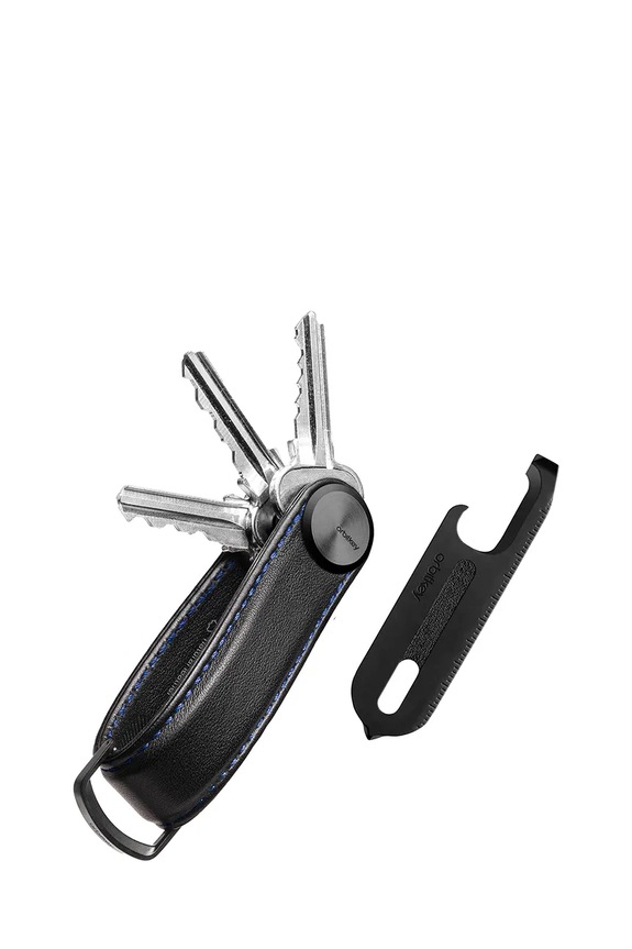 Orbitkey ajándék szett: kulcstartó és multifunkciós eszköz Pro fekete GPR1.BLU.201