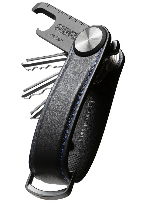 Lifestyle Orbitkey ajándék szett: kulcstartó és multifunkciós eszköz Pro GPR1.BLU.201 fekete