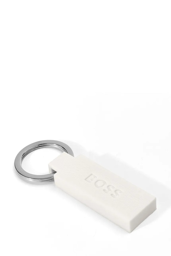 BOSS brelok do kluczy Edge Iconic White HAK421W biały AA00