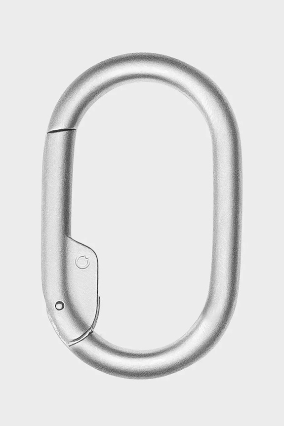 Μπρελόκ Orbitkey γκρί ADDO.CLIP.2.SV