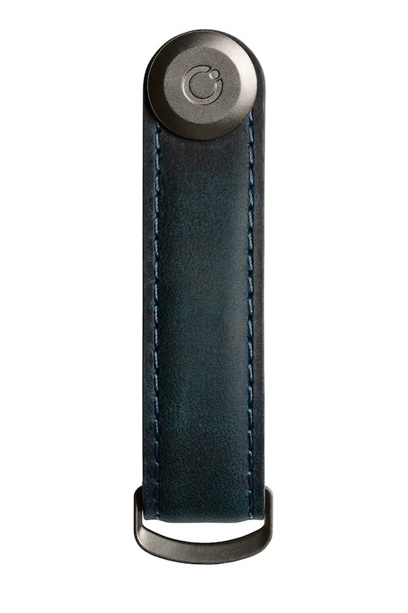 Orbitkey etui na klucze skórzane CHLO.2.MBMBGM niebieski AA00