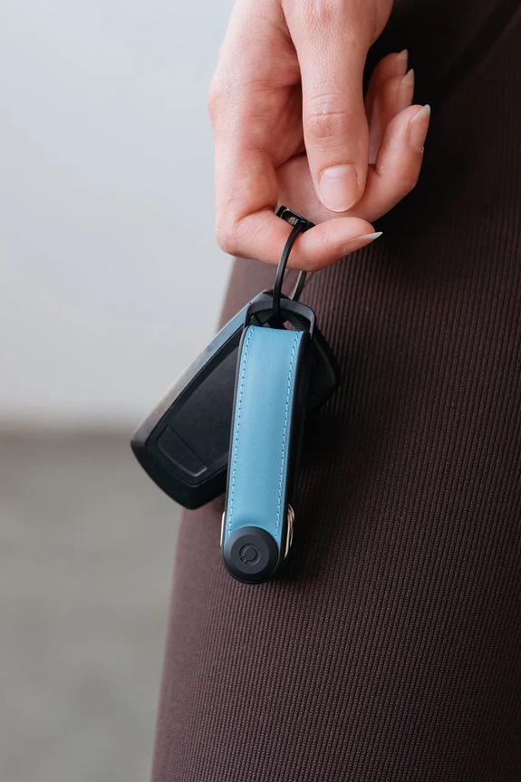 Чохол для ключів Orbitkey Hybrid Leather 8,5 cm KHL3.LBL.111