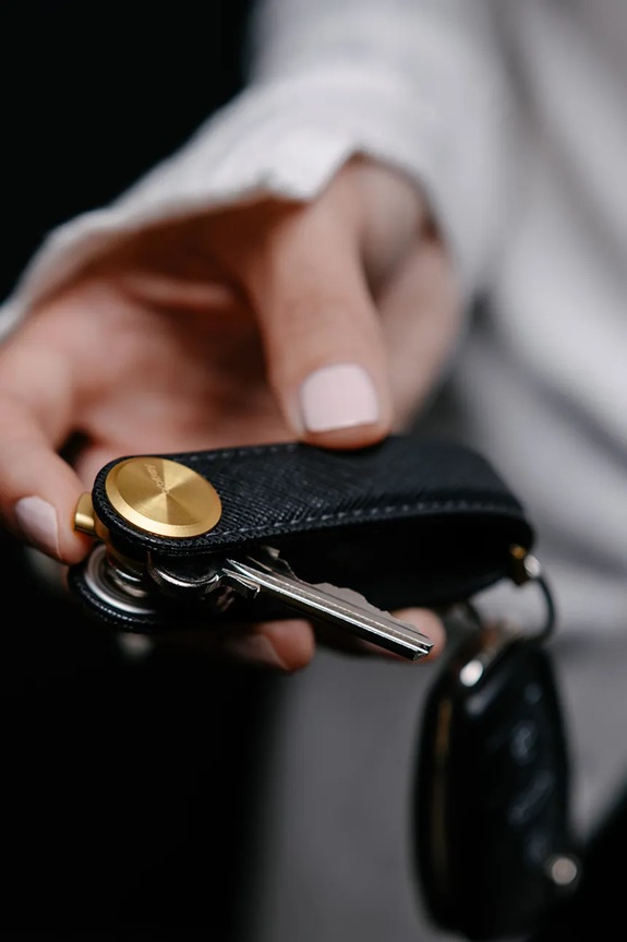 Etui za ključeve Orbitkey Pro Leather 9,3 cm KPR1.LIQ.113