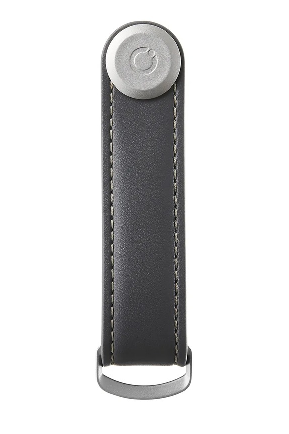 Orbitkey etui na klucze Leather 8,5 cm LTHO.2.CCGY szary AA00