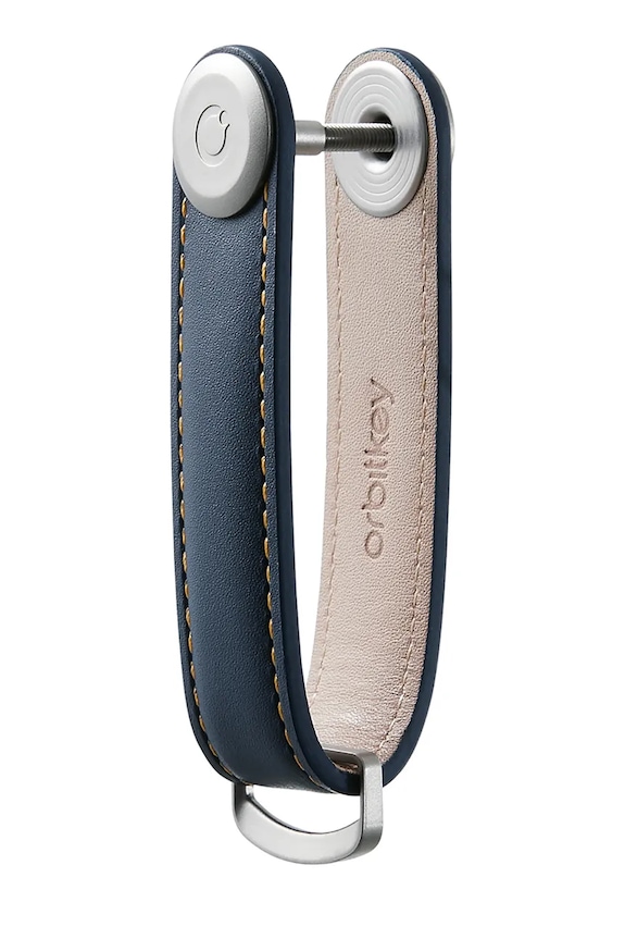 Лайфстайл Чохол для ключів Orbitkey Leather 8,5 cm LTHO.2.NVTN блакитний