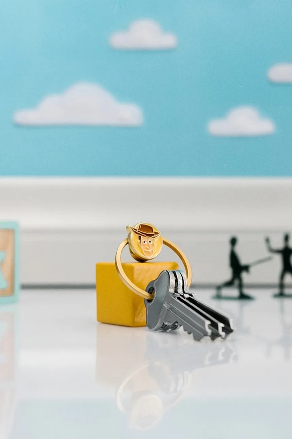 Krúžok na kľúče Orbitkey Woody viacfarebná PRN2.WDY.509