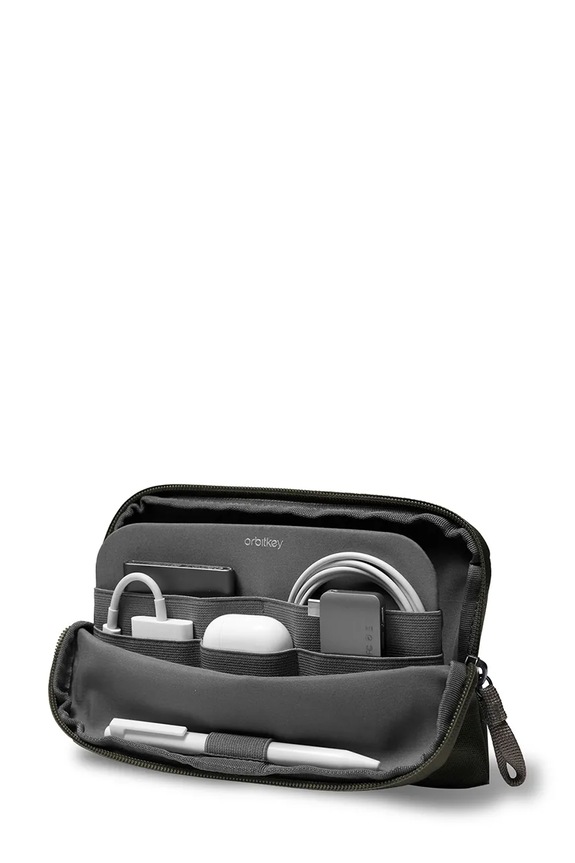 Orbitkey organizator de birou portabil Desk Pouch 22 x 12 x 5 cm verde WDP1.OLV.109