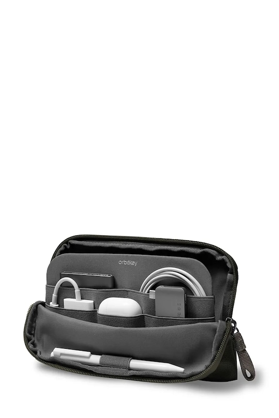 Orbitkey organizator de birou portabil Desk Pouch 22 x 12 x 5 cm verde WDP1.OLV.109