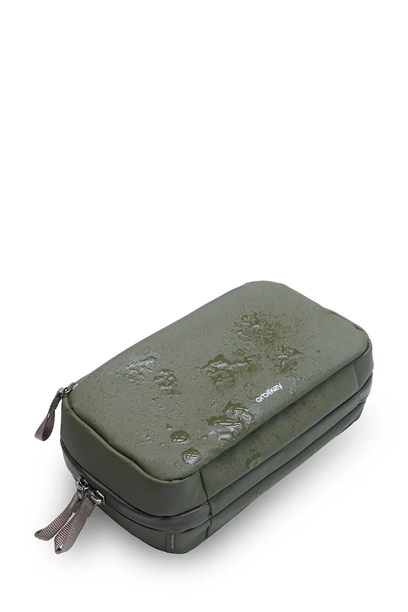 Cestovný organizér 2v1 Orbitkey Tech Pouch 23 x 14 x 8 cm WTP1.OLV.109 zelená
