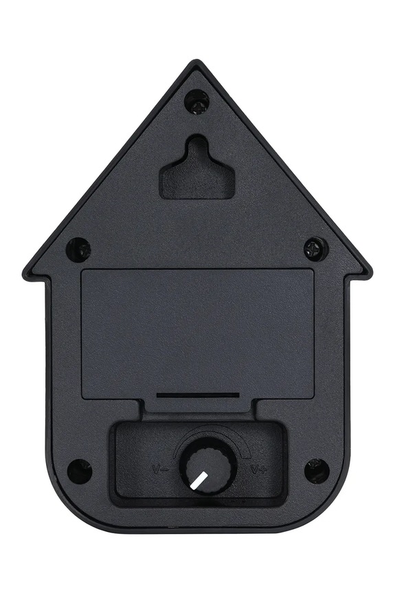 Lifestyle Zidni sat s kukavicama Karlsson Modern Cuckoo 11,5 x 7,5 cm KA6095BK crna