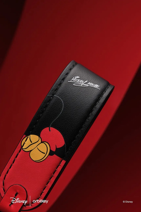 Orbitkey brelok ze stali nierdzewnej Mickey Mouse multicolor ELK1.MKM.509