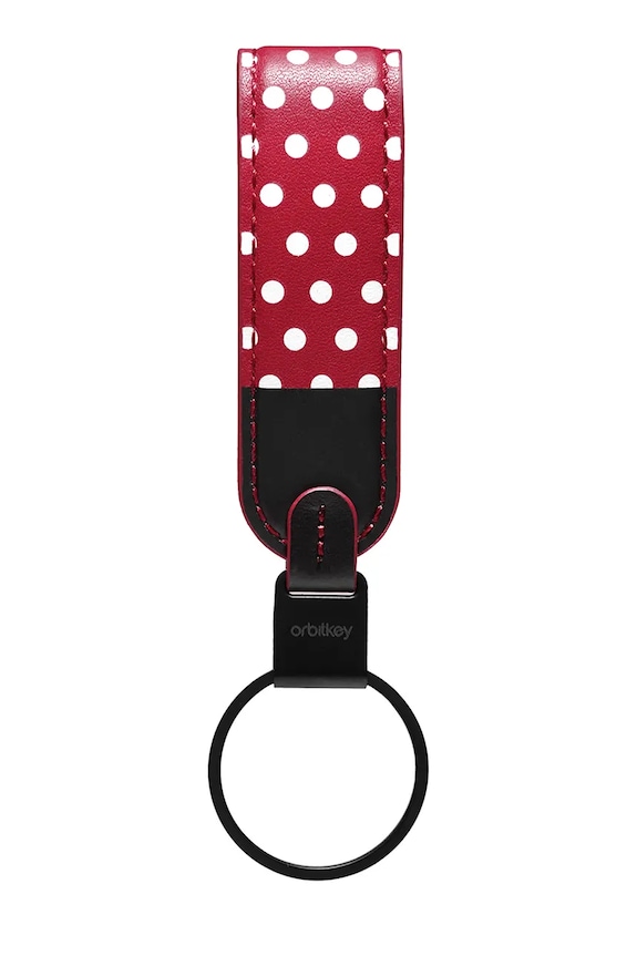 Orbitkey brelok ze skóry naturalnej Minnie Mouse 3 x 1,5 x 1 cm ELK1.MNM.509 multicolor AA00