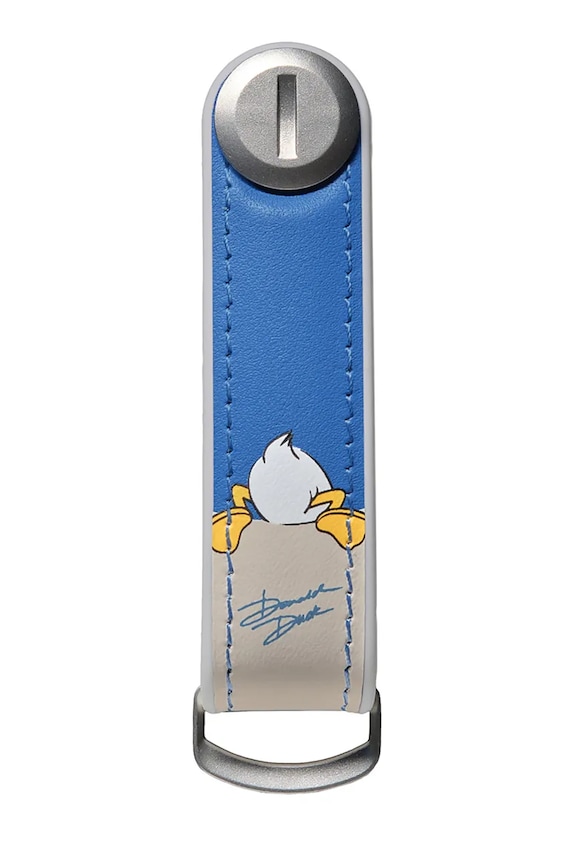 Lifestyle Orbitkey organizer na klucze ze skóry naturalnej Donald Duck 8,6 x 2,2 x 2 cm GHL3.DDK.509 multicolor