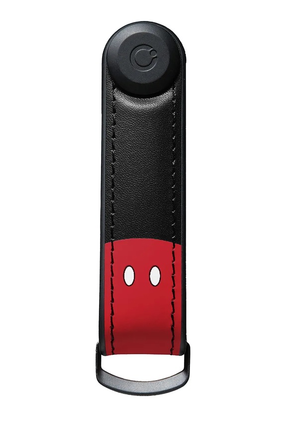 Orbitkey organizer na klucze ze skóry naturalnej Mickey Mouse 8,6 x 2,2 x 2 cm GHL3.MKM.509 multicolor AA00