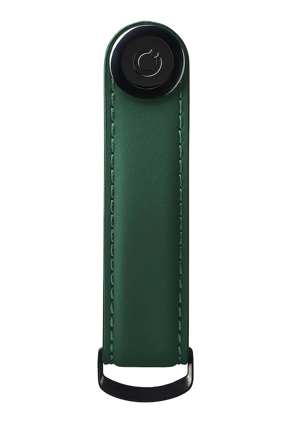 Kožená kľúčenka Orbitkey Matte Leather 8,6 x 2,2 cm KML2.FRT.101 tyrkysová AA00